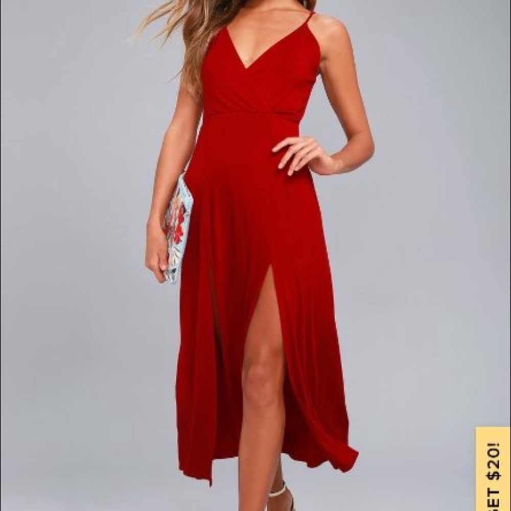 COPY - Lulu’s tango red dress